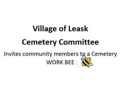 Cemetery Committee Work Bee
