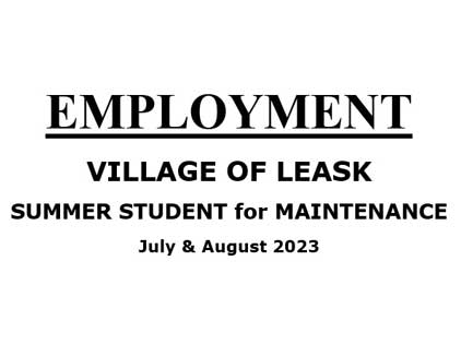 Summer Student Employment