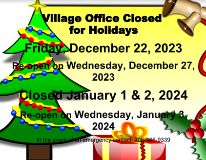 Holiday Hours