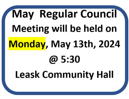 May Council Meeting