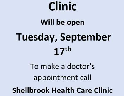 Clinic Dates – Sept 2024