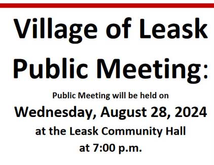 Public Meeting August 28th, 2024