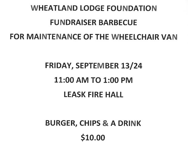 Wheatland Lodge Fundraiser