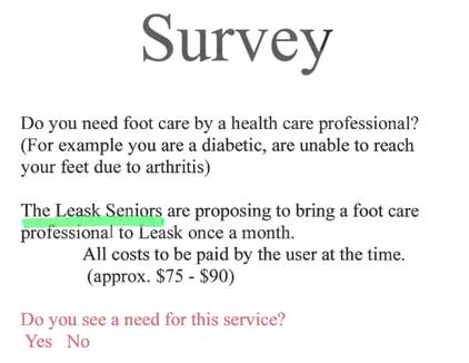 Foot Care Survey