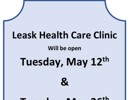Leask Health Care Clinic- May 2026